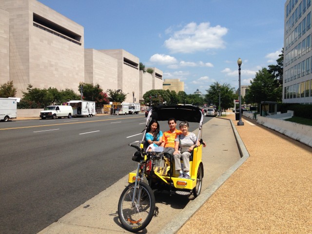 Parking at the Air and Space Museum