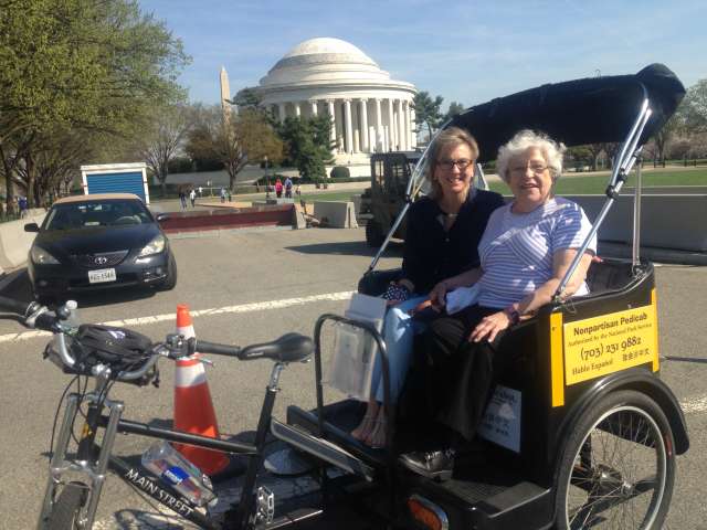 Handicap Access at the Jefferson Memorial