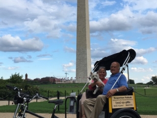 DC Monuments Tour at Washington Monument Dog Friendly Tours at the Washington Monument