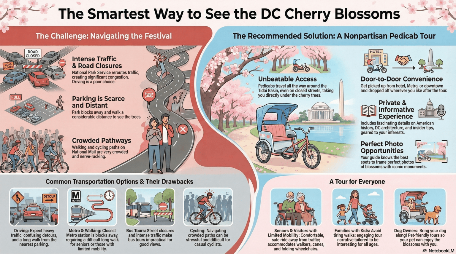 The Smartest Way to See the DC Cherry Blossoms